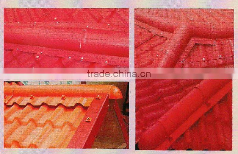 ASA Coated Synthetic Resin Tile With 10years Warranty