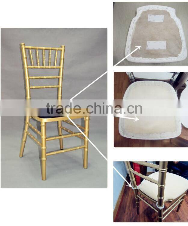 High Density polyester Seat Pad, Hard Cushion for chiavari chair