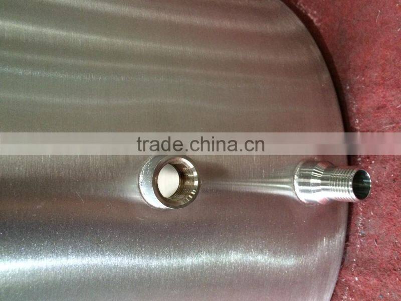 Heavy duty stainless steel homebrew kettle with Induction Bottom For Hop Cook