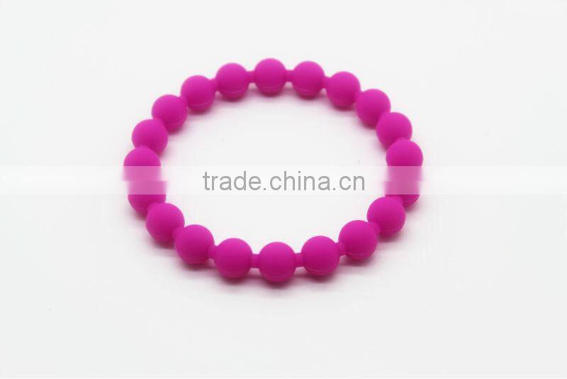 Rohs and Reach Standard Silicone Bead Bracelet
