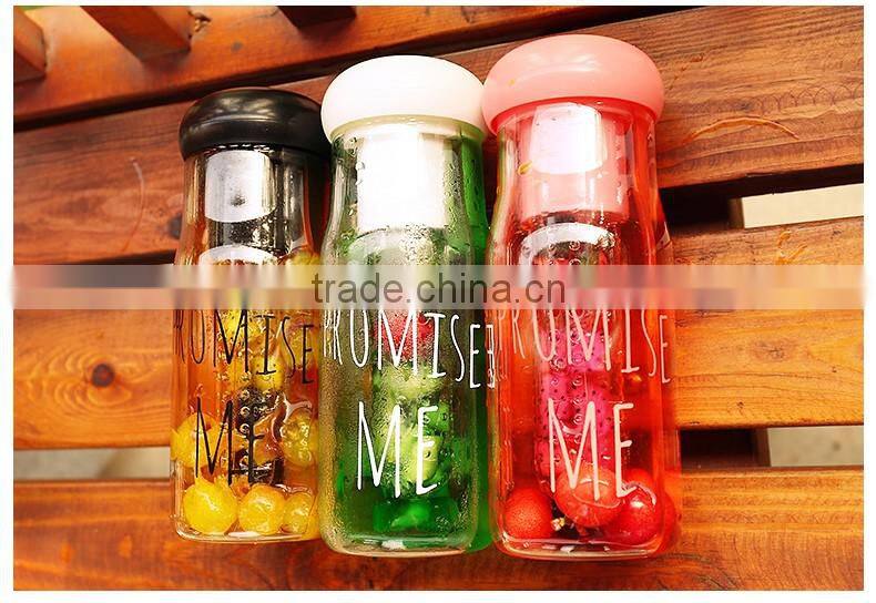 Haonai promise me water bottle, plastic infuser water bottle.