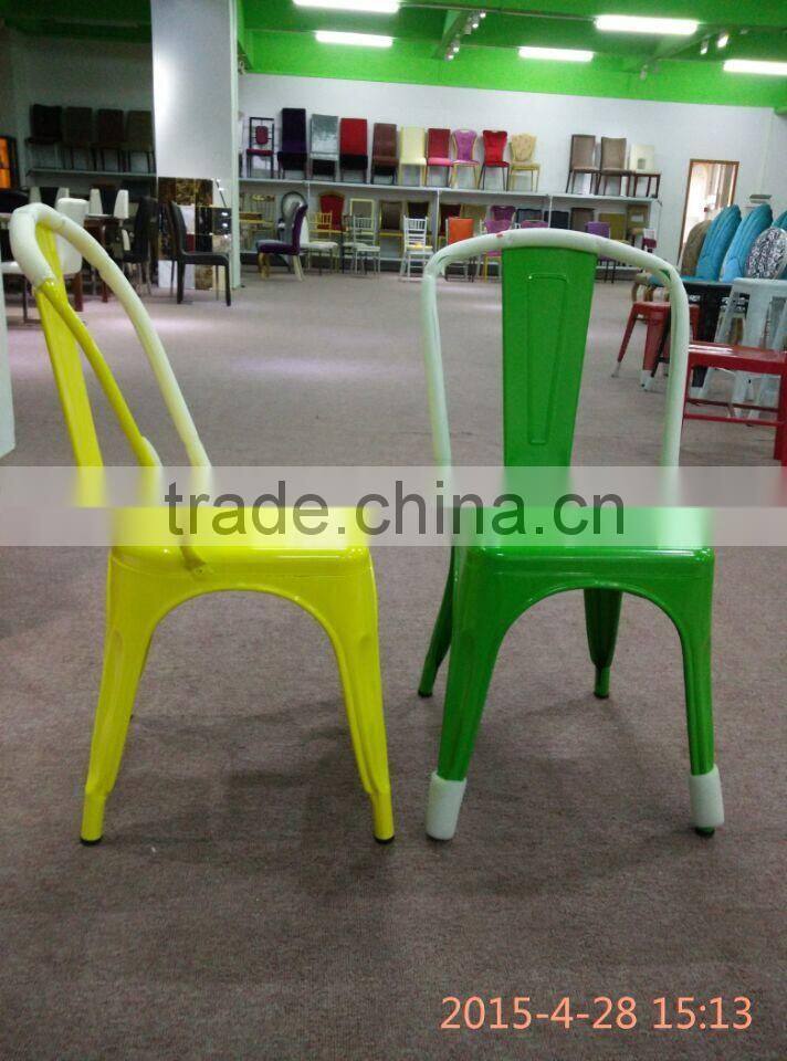 Modern Cheap Iron Frame Industry Metal chair with office furniture