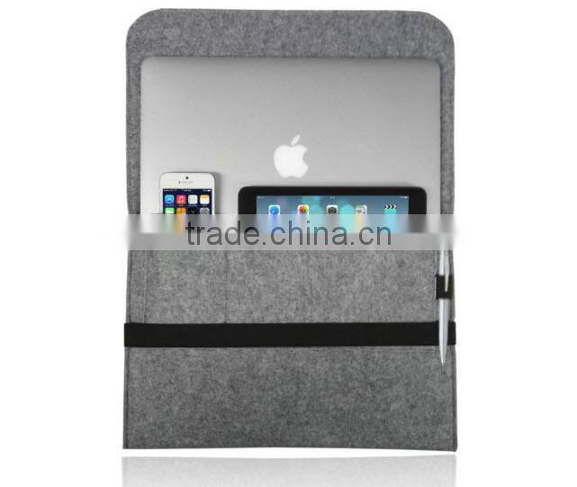 Eco-Friendly Shopping Felt Bag in Fashion Design