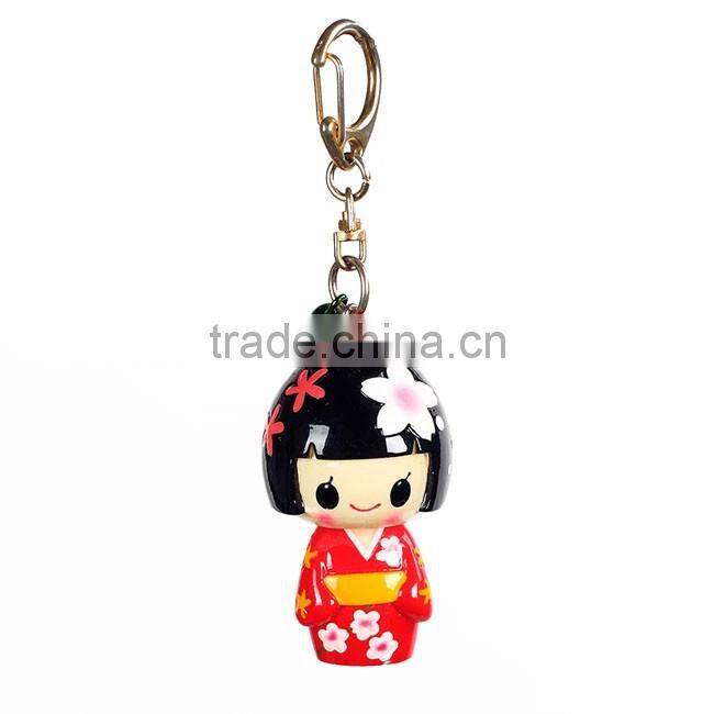 Hot sell JAPANESE 3d resin hanging ornament keychain