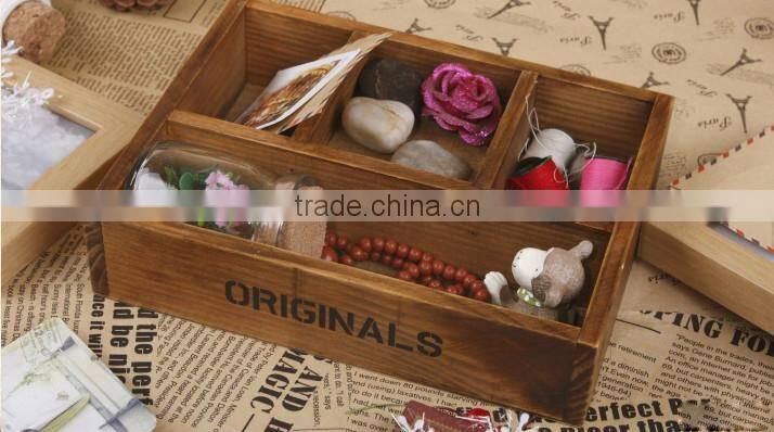 New design handmade wooden sewing box