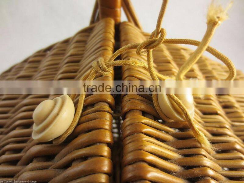 Homes Hand-Woven decoration picnic basket retail