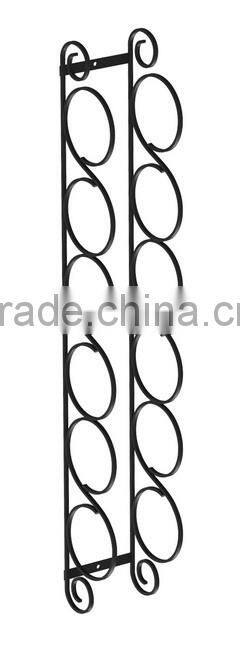 6 Bottles Wall Mount Wine Display Rack