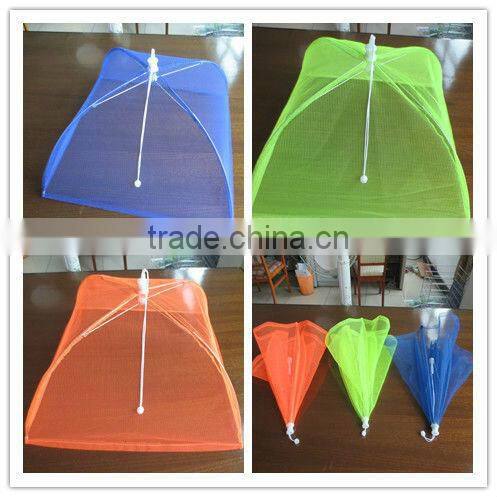 Fixed food cover with flowers