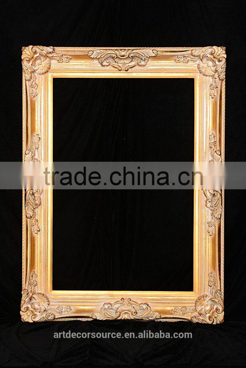 Baroque Style 36x48 Wooden Picture Frame