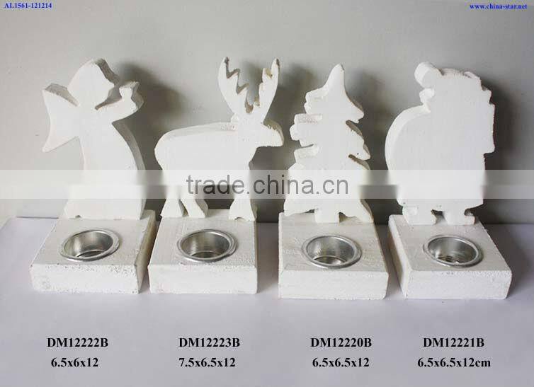 angel tealight holder