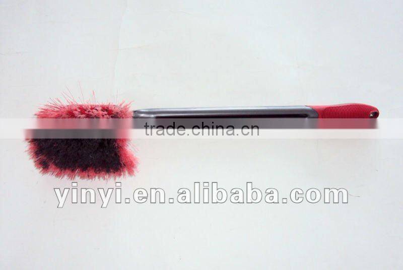 Clean Long Handle Car Wash Brush,plastic car wash cleaning wheel brush tire brush with long handle (RSCW-105)
