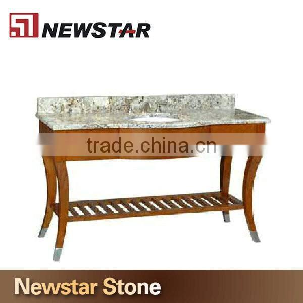 Hotel application bathroom sink vanity base