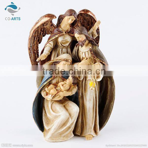 Special design durable three man modeling religious statues