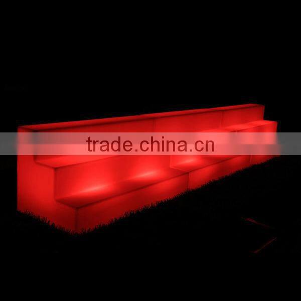 custom acrylic wine bottle LED display box led display rack