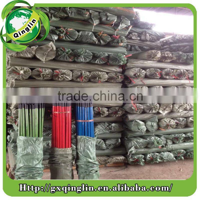 cheap pvc wooden handle for broom/wooden stick for broom with best quality