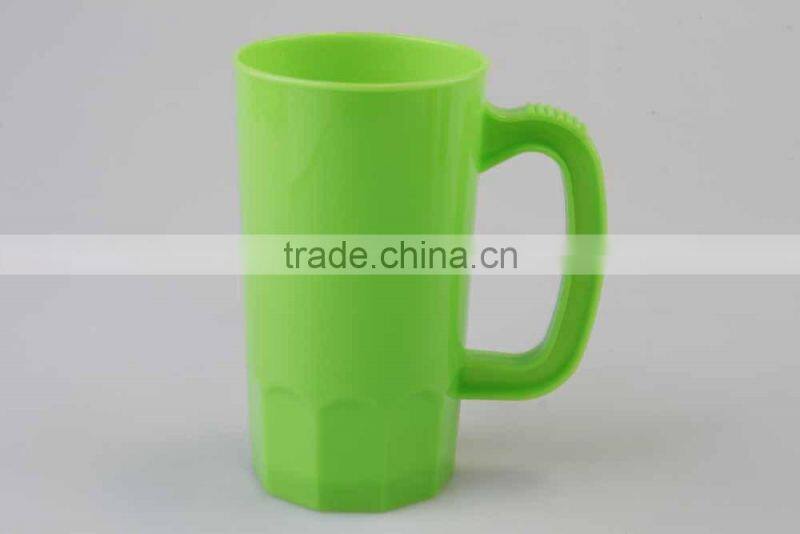 400ML Colorful PP Plastic Beer Mug