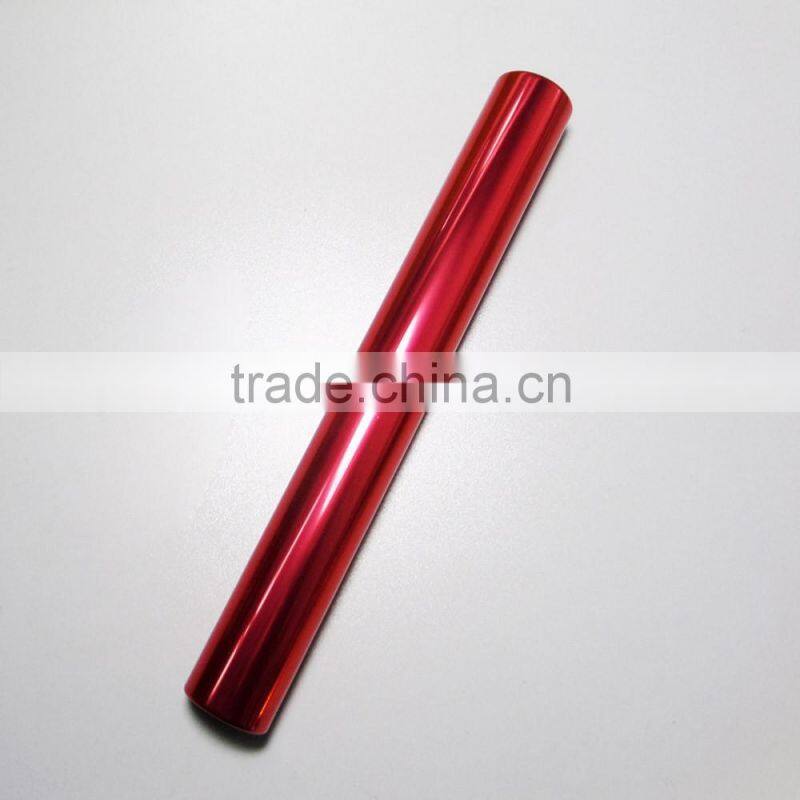 China colorful aluminium metal relay baton