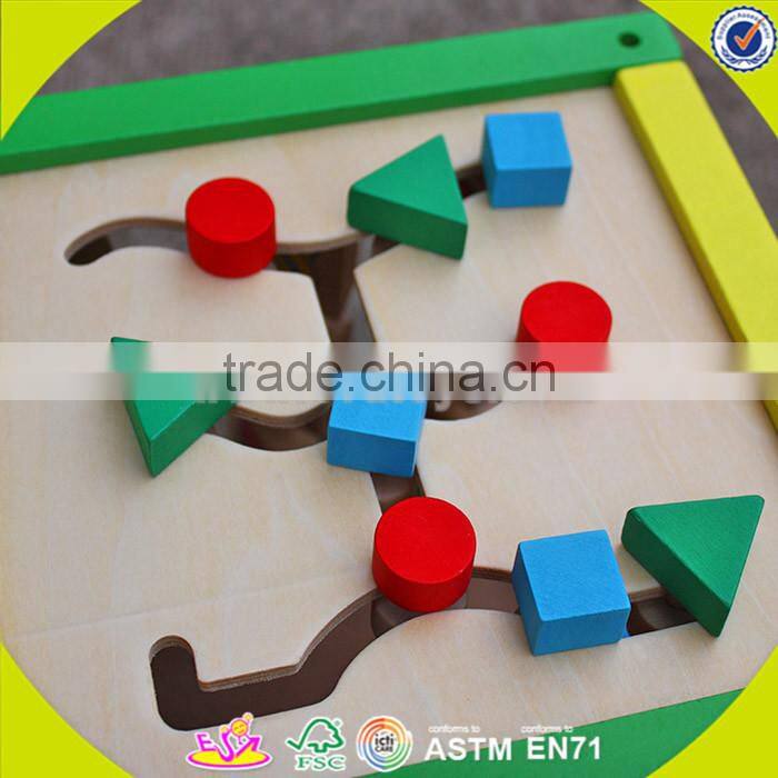 wholesale design funny cubic wire bead toy,multi-function wooden cubic wire bead toy for kids,wooden bead toy W11B060
