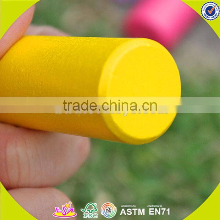 wholesale educational Wooden colorful knocking toy, intelligence knocking toy,wooden pounding bench toddler toy W11G018