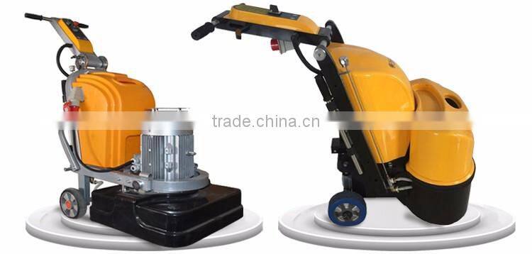 Single disc marble floor polishing machine