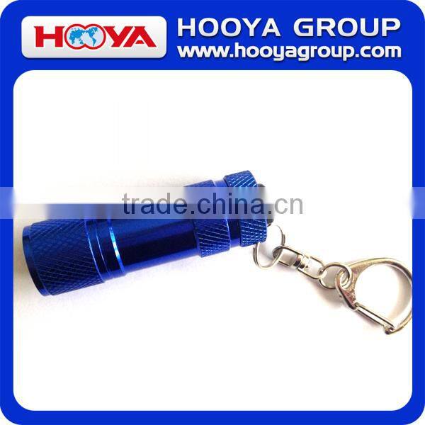3 LED Mini Colorful Aluminium Alloy Flashlight, LED Torch