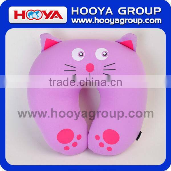 spandex animal u shape neck pillow