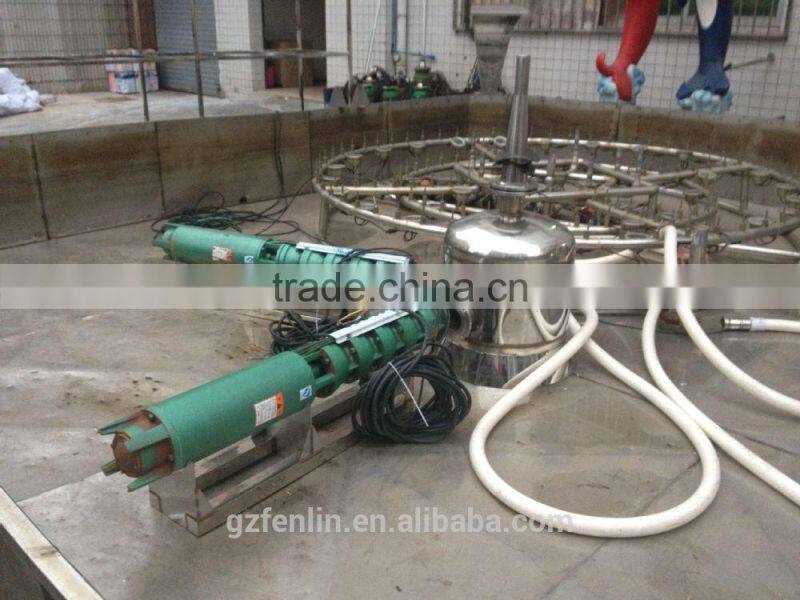 customized music dancing ganesh water fountain with lights