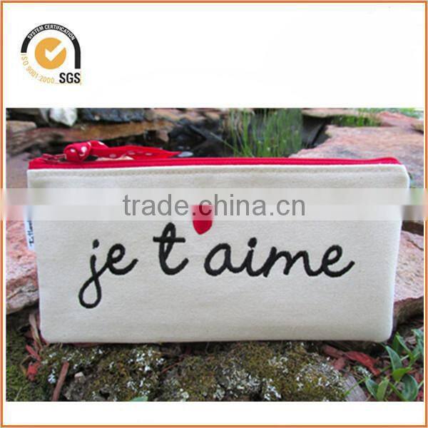 Tapir Snack Bag, Canvas Zipper Pouch,6"x3.3"x1.6" By Chiqun Donggaun CQ-H01052