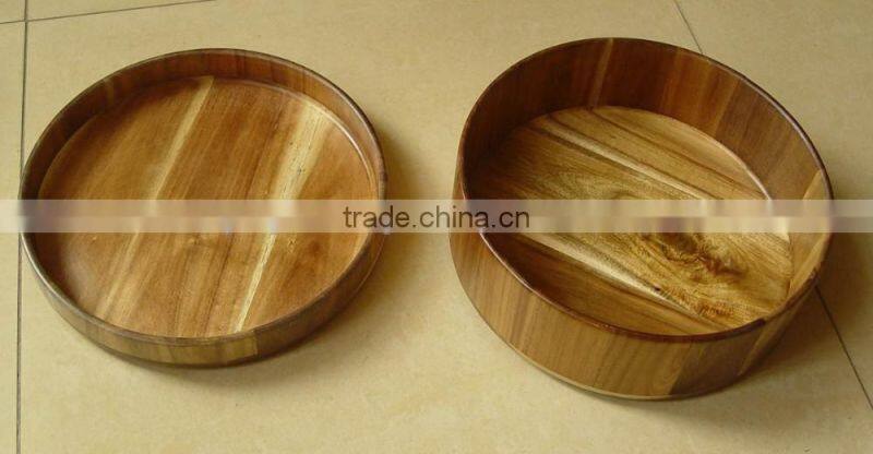 Gorgeous Acacia wood Salad Bowl, Different size and Heigh is available