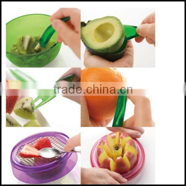 hot new Fruits Plant pots creative DIY kitchen gadgets 10 sets of multi-functional manual fruit juicer for sale factory price