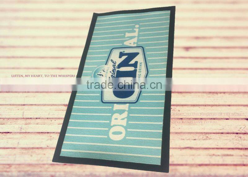 anti-slip custom non-woven rubber bar mat