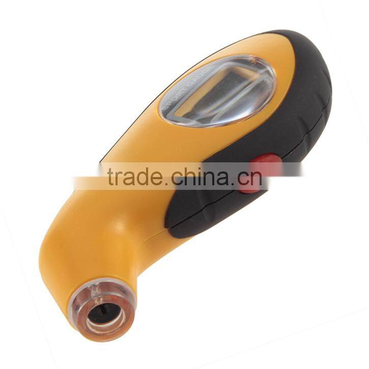 New Vehicle Digital Tire Gauge Car Tire Pressure Gauge Digi Tire Gauge SW-8855BV Back-Lit Vehicle Tool Yellow