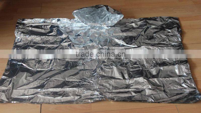 Topmedi Aluminum non-stretch polyseter foil emergency blanket