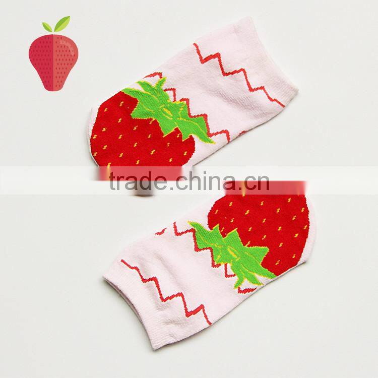2015 Top Selling Fruits And Vegetables Pattern Fashion Socks Creative Winter Socks Custom Print Socks