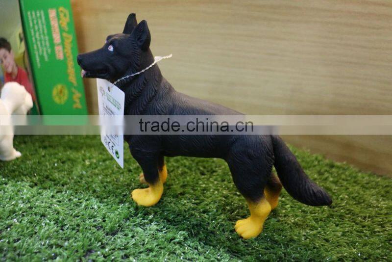 new arrival animal toys soft rubber dog toys for kids