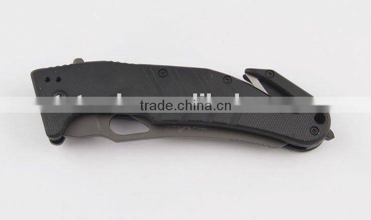 New design Multi functional stainless steel folding pocket strider knife PA42D