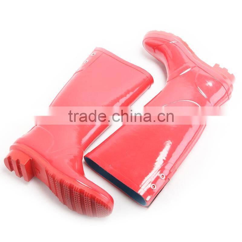 knee rubber rain boots for woman