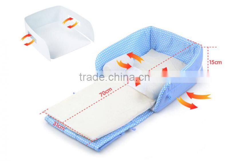 Shuoyang 2016 brand New 2-IN-1 Convenient Portable Baby Bed/Bag