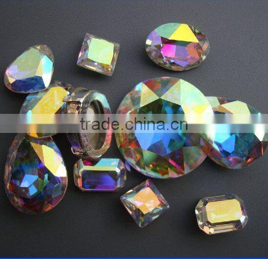 AB color crystal fancy stone