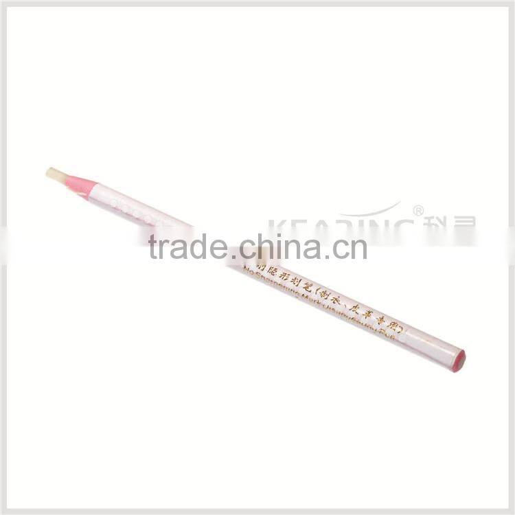 Kearing brand 170mm white color No sharpening pencil ,white ink hor iron disappearing pencil for leather marking #SDP170