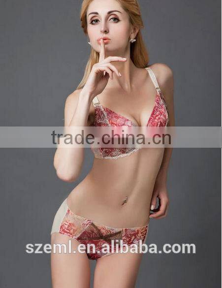 Ladies sexy embroidered full open ladies sexy body hot Images Women Sexy Bra Underwear Set