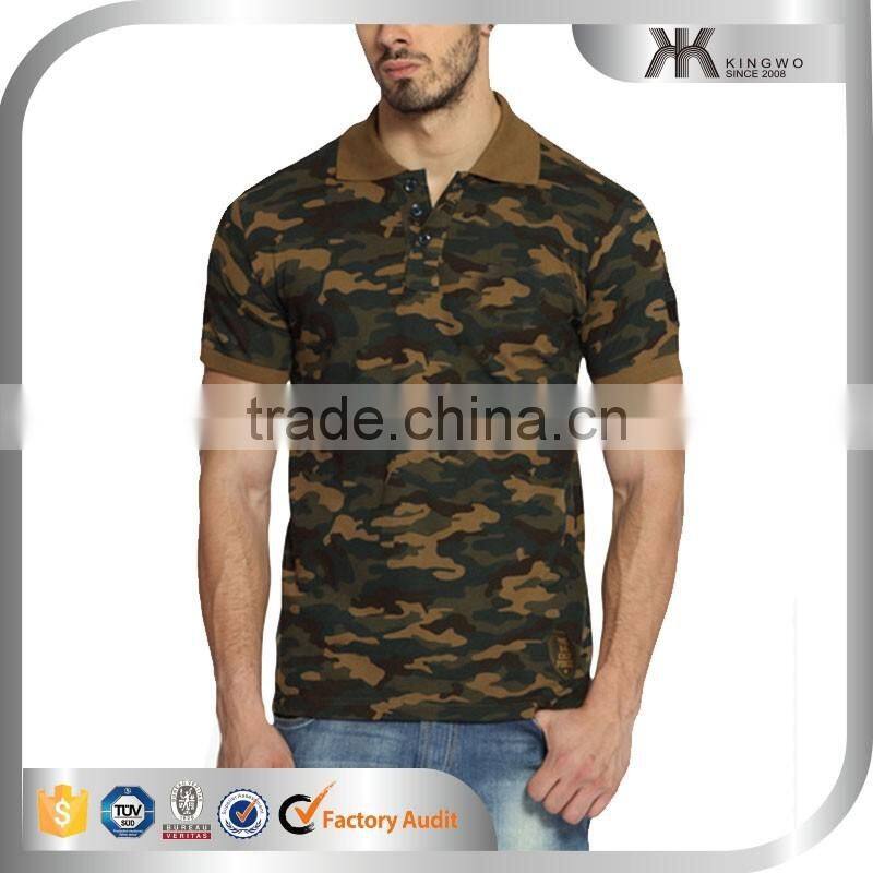 Camo Printing T-shirts Comfort Colors T-shirts Man Sports Polo T-shirts Men's Clothing