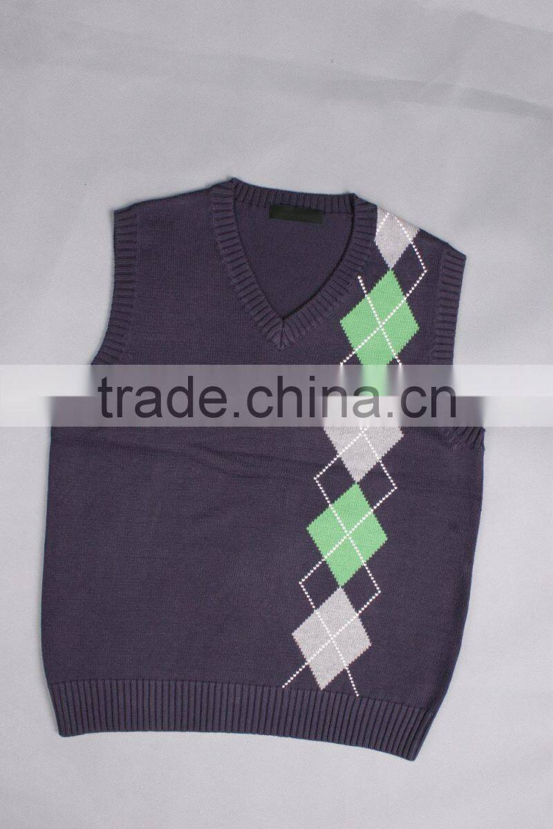 Wholesale Men Argyle Sweater Vest