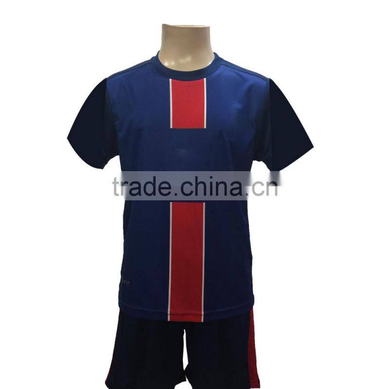 2015 hot sale kids customized soccer jersey wholesale