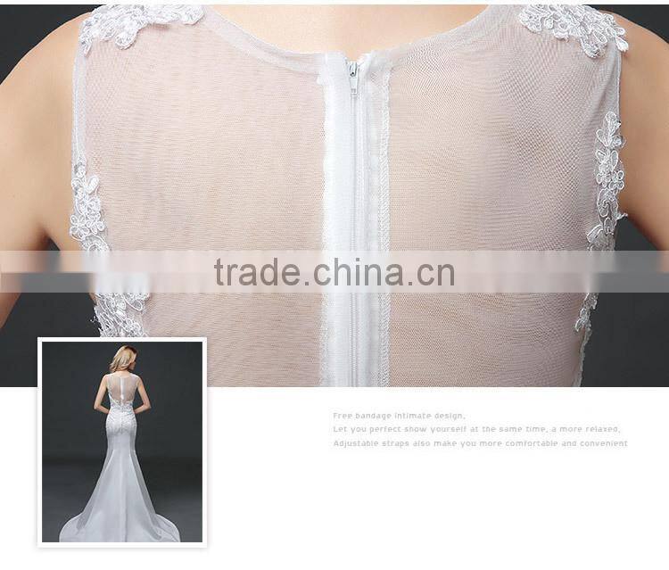 Newest design Chinese Fishtail Mermaid Wedding Dress Fishtail Evening dress