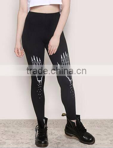 EY0608P New Style 2017 Ladies Printed Slim Leggings