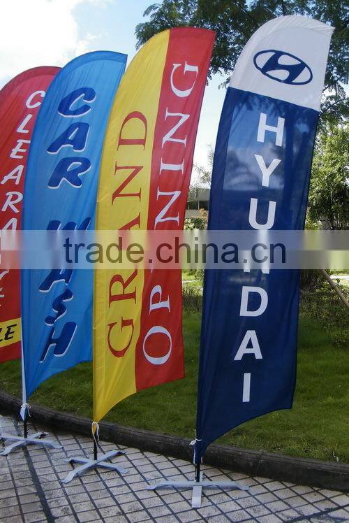 promotional advertising flying flag
