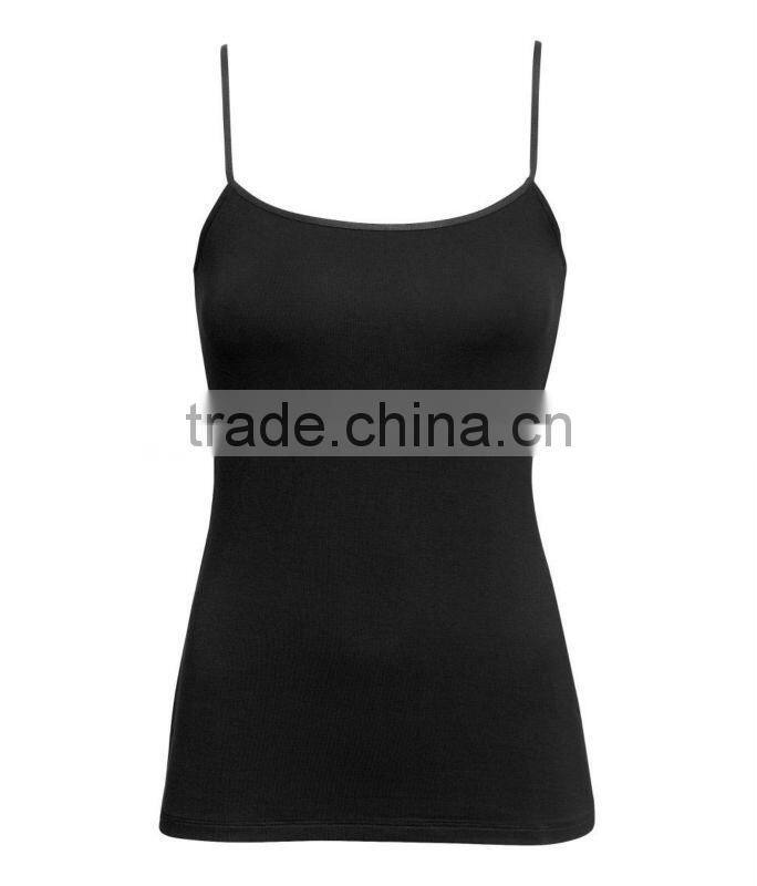 Spaghetti Strap Knit Tank Top