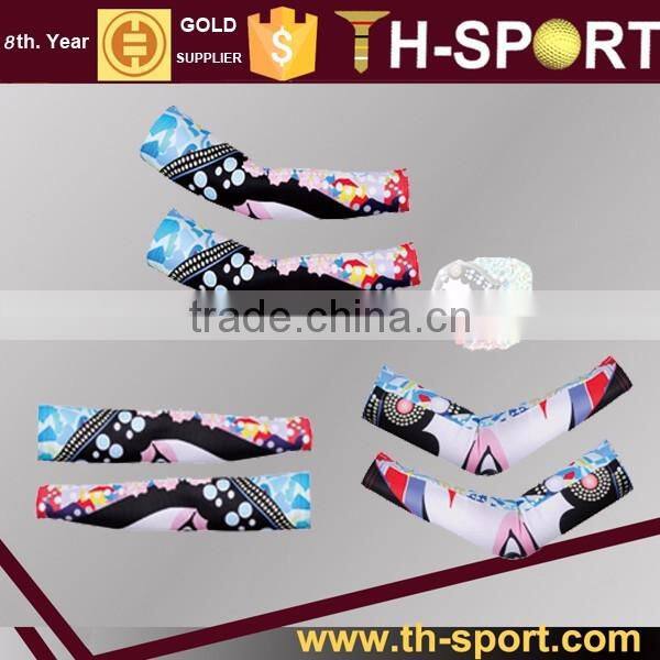 China Opera Cooling Compression Sports Arm Sleeve