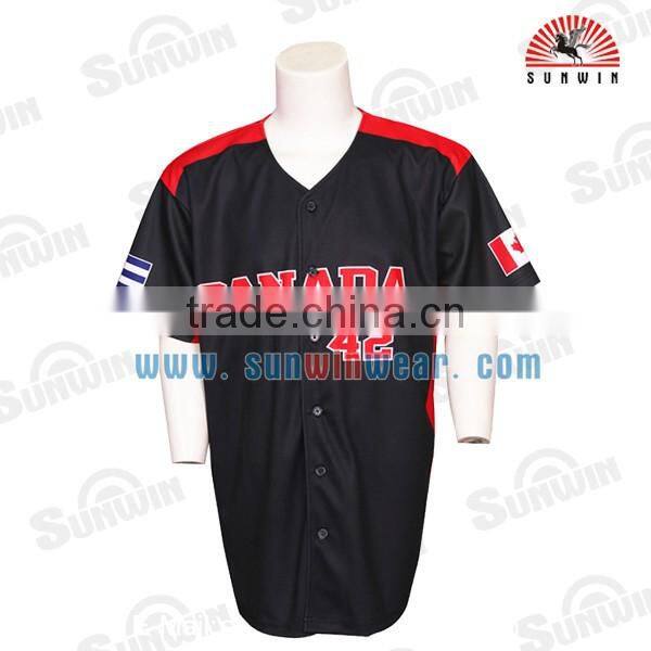 Sublimation Team Baseball Uniforms Design,Custom Sublimated Baseball Jersey
